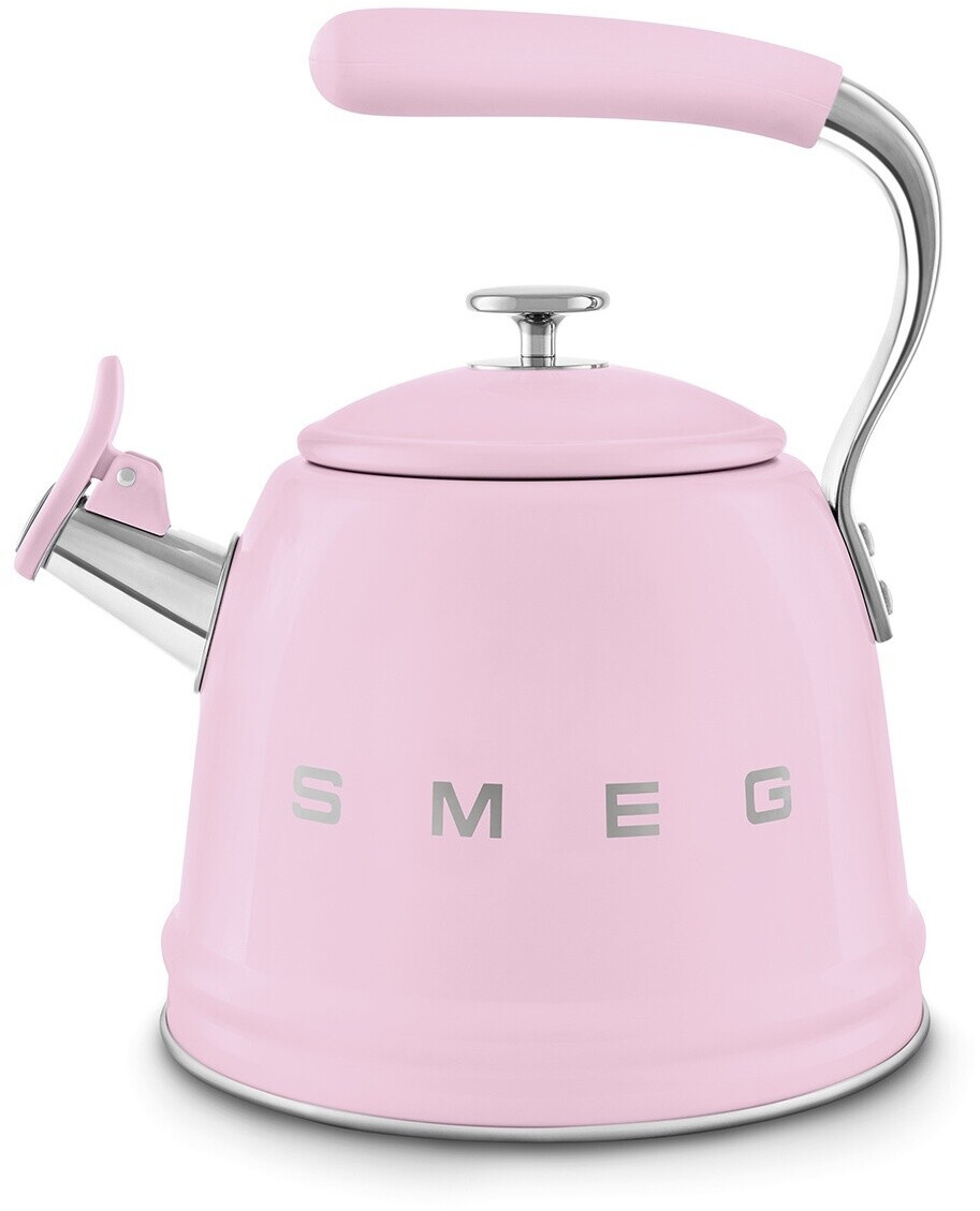 کتری رو گازی اسمگ ایتالیا مدل SMEG WKF01PK | طراحی کلاسیک دهه 50 میلادی | رنگ صورتی